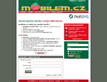 Tablet Screenshot of mobilem.cz